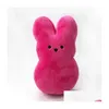 Autre fête des fêtes Supplies Pâques Bunny Toys 15cm P enfants bébé Happy Easters Rabbit Dolls 6 Color Wholesale Drop Livrot Home Garden OT4VC