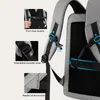 Homens de 173 polegadas Laptop Backpack Backpack à prova d'água Hard Shell e esport de jogos dupla abertura 35L Bags de viagem 240430