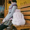 Zaino in stile coreano Kawaii Fluffy Women