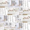 Decorative Objects Figurines Personalized Custom Made Wooden Name Sign Wood Letters Wall Art Decor For Nursery Or Kids Room Large Dhiqb