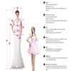 Дизайнерская русалка свадебные платья жемчужины бусины кружев