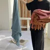 Toalheiro envolta banho de algodão puro Taxel para adultos estudantes de cor sólida absorvente de lavagem toalhas de face lança cobertor