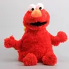 3 stile da 45 cm Sesame Street Plushpack Red Elmo Blue Cookie Guy Yellow Big Bird Brush Plush School Borse 240513