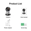 3MP Humanoid Detection WiFi IP HD Vision nocturne Smart Wireless Home Sécurité de surveillance Camera Baby Monitor DDMY3C