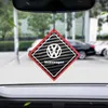 Auto stickers koolstofvezel auto hangende parfum hanger geur ornament voor vw golf bora passat jetta kever tiguan scirocco touran lavida t24051333