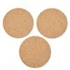 Bord Mattor 10st Natural Cork Coasters Square Mat Wine Drink Coffee Te Cup Pad Sheet For Home Office Kitchen