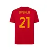 3xl 23 24 Dybala Lukaku Soccer Jerseys 2023 2024 Football Jersey Men Chids Kit Sock Set final Maglia Pellegrini Belotti Smalling Abraham Totti Football Shird Sanches