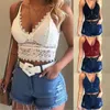 Camisoles & Tanks Sexy Women Lace Bralette Bralet Bra Bustier Crop Top Comfortable Padded Seamless Breathable Push Up Tank