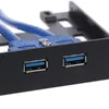 PIN 3,5 "Floppy Bay Front Panel 2 Ports USB -разъем