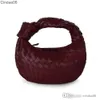 Woven Bags Hobos Womens Weaving Totes Fashion Horn Knot Handbag Underarm Clutch Dumpling Bags