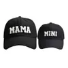 Ball Caps New Cool Mom Mini Baby Girl Kids Set Set Spring/Lomment Outdoor Womens Boys and Girls Baseball Hat