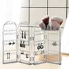 Decorative Plates Jewelry Display Rack Earring Stand Holder Ear Studs Hanger Small Accessories Storage Racks
