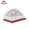 Tende e rifugi Naturehike Camping Tenda Star River River a cupola a doppio strato a doppio strato Ultra leggero Backpack impermeabile da viaggio all'aperto Tentq240511