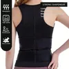 Men's Body Shapers Women Waist Cinchers Slimming Corset Vest Trainer Shapewear Zipper Belt Band Weight Loss Shaper