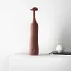 Abstract Minimalist Ceramic Bud Vase