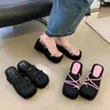 Slippers Summer Platform Shoes For Women Design Open Toe Ladies Sexy Cless