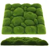 Decorative Flowers Foam Flocking Simulation Moss Green Background Wall Artificial Panel Decor Indoor Ornament Pad Tile Trim
