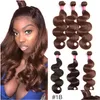 Coiffes Tofts Mink Brazilian Body Wave Virgin 1B / 2/4 Bundles Human Extensions Drop Delivery Products DHPFB