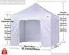 Tält och skyddsrum enkelt pop -up taktält med sidoväggar - serie 8 x fot kommersiell full trussstruktur större starkerq240511