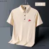 Malbons Shirt Polos masculino Impressão de verão Camisa de pólo de golfe homens de alta qualidade Medo dos homens de ess de manga curta respirável seca rápida camisa de pólo comercial 175