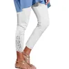 Pantaloni da donna Leggings lungo pizzo alto con la vita alta elastica versatile primavera Autunno calzoni estivi pantalones