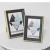 Frames Imitation Solid Wood Po Modern Design 6/7 Inch Picture Frame Wedding Anniversary Romantic Gifts Desk Decoration