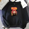 Herren Hoodies Sweatshirts Hot Anime Spy X Familie Anya Graphic Printed Kapuze Gilr Hoodie Plus Size Pullover Harajuku Frauen Herbst Warm Fashion Sweatshirt T240510