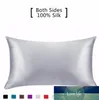 Silk Pillowcase Hair Skin 19 Momme 100 Pure Natural Mulberry Silk Pillowcase Standard Size Pillow Cases Cover Hidd6833598