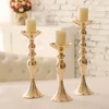 Candele Ermakova Holder Metal Stand Column Candlestick Event Event Road Flower Vase Rack Canch Feste Dink Centrotavola