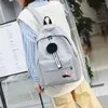 Backpack feminina feminina Lady Lady Capacidade Impressa Folhas College Mulheres Mulheres Laptop Bolsas de Livros de Viagem de Garota Cute Garota