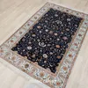 Teppiche 4'x6 'Klassische chinesische Handknoteteblumblüte schöne orientalische Teppiche Wollseide Handte Teppich (WML032)