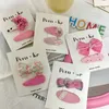 Akcesoria do włosów 2PCS Vintage Baby Girl Hair Clips Ręcznie robione bawełniane łuki haftowe kwiatowe dzieci fryzjer