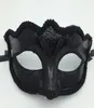 Masques de Venise noire Masquerade Party Mask Gift Gift Mardi Gras Man Costume Sexy Lace Frdged Gilter Woman Dance Mask G5632273050