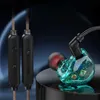 6D In-Ear Stereo High Bass Headphone In-Ear 3.5MM Wired Earphones Metal HIFI Earpiece with MIC for Xiaomi Samsung Huawei Phones