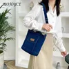 Stumi a tracolla Donne Borsa da donna Calco regolabile con borsette eleganti con la chiusura della cerniera per tasche per la scuola di shopping sulla spiaggia