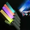 Dekoracja imprezy 15 kolorów Zmień fluorescencyjny ślub Noc LED LED Light Light Stick Celebracja Wysokie jasne wystrój koncerty wokalne domowe