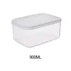 Storage Bottles Fresh Box Food Refrigerator Sealed Space Organizer Transparent Containers Freezer Kitchen