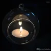 Kerzenhalter 15 cm klare hängende Glasvase Sukkulente Luft Pflanzer Terrariums Hochzeit Teelight für Wohnkultur