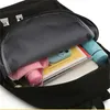 Mochila de la escuela de diseñador de moda para estudiantes adolescentes, bolso escolar con funda de lápiz de bolsas cruzadas para mujeres mochila escolar chao2029