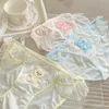 Women's Panties 2024 Cute Lovely Sweety Cartoon Bear Sexy Breathable Underwear Women Low Waist Thin Seamless Hollow Soft Breifs