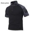 Tactical T-Shirts Men Sport Outdoor Tee Quick Dry Short Sleeve Shirt Hiking Hunting Combat Men Clothing Breathable 240513