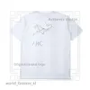 Дизайнерские футболки для летних мужских футболок Арктические футболки Свитера высококачественных птиц с короткими рукавами с коротки