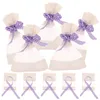 Present Wrap 10 PCS Sachet Bag Storage Påsar Lavendel Tom doft Dekorativ påse för garderob