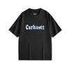 B12Z Designer Mode Kurzärmeled T -Shirts Werkzeug Carhartte Herrenschaum gedruckt amerikanische Hip Hop Cotton Halb Instagram Marke