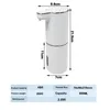 Dispensateur de savon à liquide Arrivée 300 ml de capteur automatique de salle de bain en mousse de salle de bain non-contact dispensateur