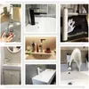 Badkamer wastafel kranen Trek de draaikraan Mixer Splash Proof Basin Water Tap Douche Koppel Tapware voor accessoires