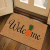 Carpets Silk Ring Carpet Floor Mat Coconut Palms Cutable Household Entrance PVC 40x60cm Real Quick-Drying Bathroom Blanket