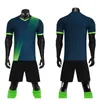 Kinderen voetbalshirt set mannen jongen op maat voetbal uniform outfit kinderen school college team club professionele training kleding 240509