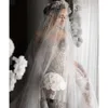 Charmante zeemeermin trouwjurken o-neck 3d Appliques Lace Beads Pearls Kapeljurk Zipper Bridal Custom Made Robe Despecisl