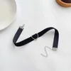 Chokers Simple Retro Black Velvet med ett kärlekshalsband och ett ledande ringhalsband som är lämpligt för kvinnor D240514